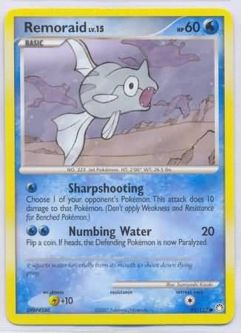 Pokemon Card - D&P: Mysterious Treasures 95/123 - REMORAID Lv.15 (common)
