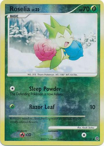 roselia pokemon card Destined Rivals Cynthia's #7/182 reverse holo All cards will be carefully packed for safe transit. Roselia Cards | Dex -