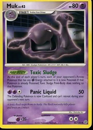 Pokemon Card - D&P: Secret Wonders 56/132 - MUK Lv.43 Pokemon Card - D&P: Secret Wonders 56/132 - MUK Lv.43