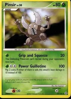 Pokemon Card - D&P: Secret Wonders 59/132 - PINSIR Lv.30 (uncommon)