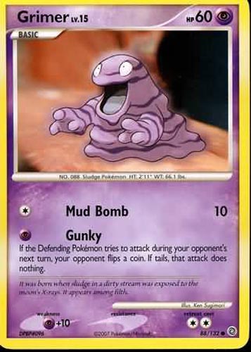 grimer pokemon card Koga's Price & Details  Gym Challenge Placeholder Image Provided Pokmon Card Grimer 1 (Used)