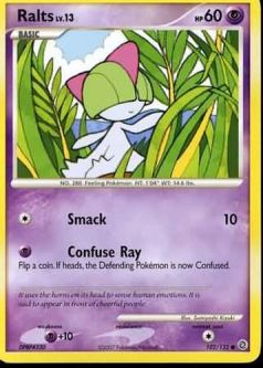 Pokemon Card - D&P: Secret Wonders 102/132 - RALTS Lv.13 (common)