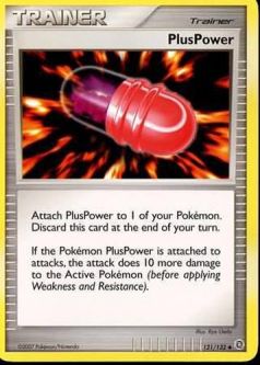 Pokemon Card - D&P: Secret Wonders 121/132 - PLUSPOWER (uncommon)