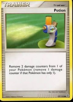 Pokemon Card - D&P: Secret Wonders 127/132 - POTION (common)