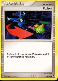 Pokemon Card - D&P: Secret Wonders 128/132 - SWITCH (common)