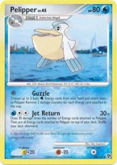 Pokemon Card - D&P: Great Encounters 48/106 - PELIPPER (uncommon)