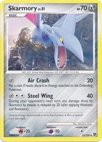 pokemon skarmory card Pokemon Card ARS10 Skarmory Lv.29 No.227 Old Back Holo Rare PSA Japane main image 0