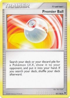 Pokemon Card - Great Encounters 101/106 - PREMIER BALL (uncommon)