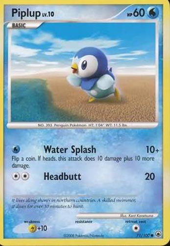 pokemon piplup card ME02: Phantasmal Flames Piplup #098/094