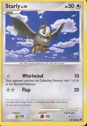 starly pokemon card Starly 221/198