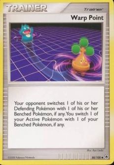 Pokemon Card - D&P: Majestic Dawn 88/100 - WARP POINT (uncommon)