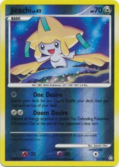 Pokemon Card - D&P: Legends Awakened 31/146 - JIRACHI (reverse holo)