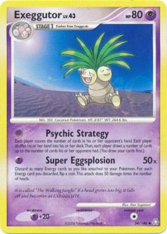 Pokemon Card - D&P: Legends Awakened 54/146 - EXEGGUTOR Lv.43 (uncommon)