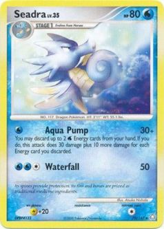 Pokemon Card - D&P: Legends Awakened 70/146 - SEADRA Lv.35 (uncommon)