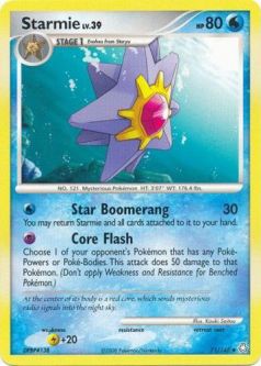Pokemon Card - D&P: Legends Awakened 71/146 - STARMIE Lv.39 (uncommon)
