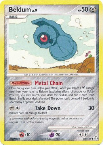 Pokemon Card - D&P: Legends Awakened 83/146 - BELDUM Lv.9 (common):  BBToyStore.com - Toys, Plush, Trading Cards, Action Figures & Games online  retail store shop sale