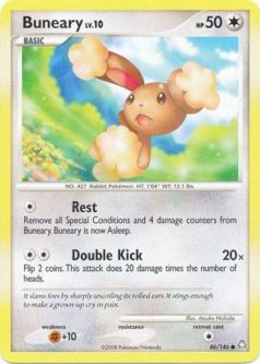 Pokemon Card - D&P: Legends Awakened 86/146 - BUNEARY Lv.10 (common)