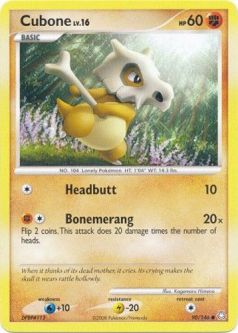 Pokemon Card - D&P: Legends Awakened 90/146 - CUBONE Lv.16 (common)