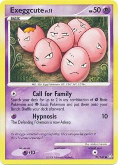 Pokemon Card - D&P: Legends Awakened 93/146 - EXEGGCUTE Lv.11 (common)