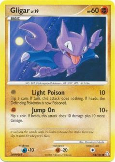 Pokemon Card - D&P: Legends Awakened 94/146 - GLIGAR Lv.19 (common)