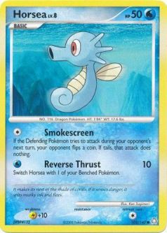 Pokemon Card - D&P: Legends Awakened 102/146 - HORSEA Lv.8 (common)