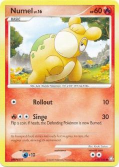 Pokemon Card - D&P: Legends Awakened 110/146 - NUMEL Lv.16 (common)