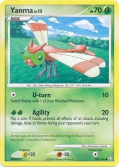 Pokemon Card - D&P: Legends Awakened 128/146 - YANMA Lv.13 (common)