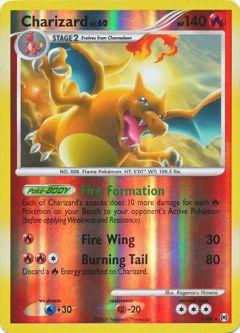 Pokemon Card - PL: Arceus 1/99 - CHARIZARD (reverse holo)