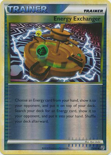 Pokemon Card - HS: Undaunted 73/90 - ENERGY EXCHANGER (reverse holo)