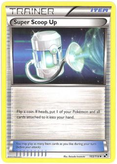 Pokemon Card - Black & White 103/114 - SUPER SCOOP UP (uncommon)