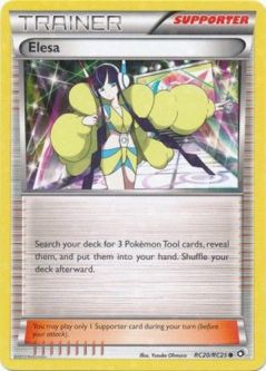 Pokemon Card - Black & White Legendary Treasures RC20/RC25 - ELESA (common)