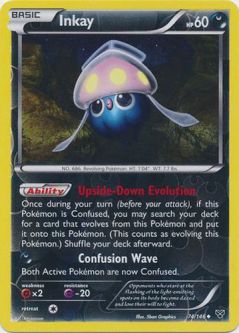 Pokemon Card - XY 74/146 - INKAY (reverse holo)
