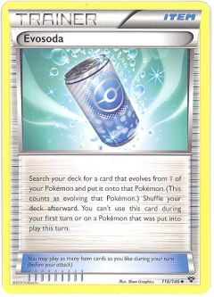 Pokemon Card - XY 116/146 - EVOSODA (uncommon)