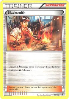 Pokemon Card - XY: Flashfire 88/106 - BLACKSMITH (uncommon)