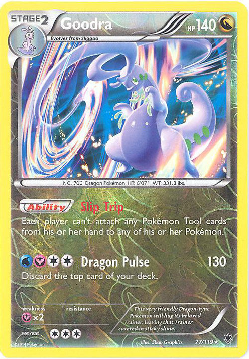 Pokemon Card - XY: Phantom Forces 77/119 - GOODRA (reverse holo)