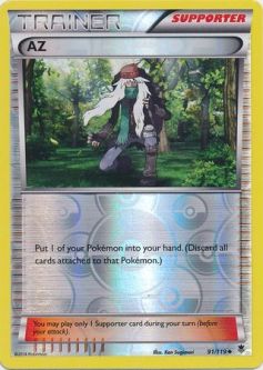 Pokemon Card - Phantom Forces 91/119 - AZ (REVERSE holo-foil)