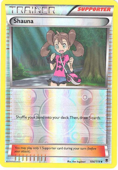 pokemon card shauna Shauna - 111a/124 111a/124