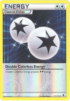 Pokemon Card - XY: Phantom Forces 111/119 - DOUBLE COLORLESS ENERGY (reverse holo)