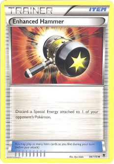 Pokemon Card - XY: Phantom Forces 94/119 - ENHANCED HAMMER (uncommon)