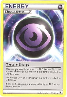 Pokemon Card - XY Phantom Forces 112/119 - MYSTERY ENERGY (uncommon)