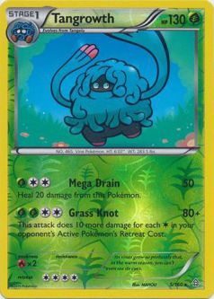 Pokemon Card - XY: Primal Clash 5/160 - TANGROWTH (reverse holo)
