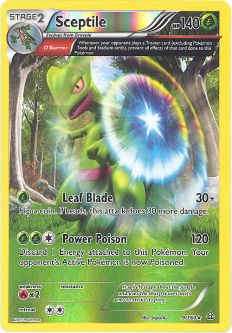 Pokemon Card - XY: Primal Clash 9/160 - SCEPTILE (reverse holo)