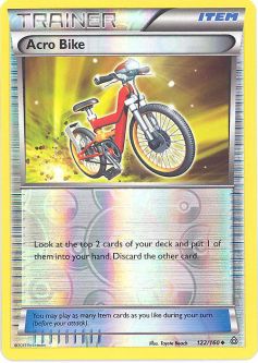 Pokemon Card - XY: Primal Clash 122/160 - ACRO BIKE (reverse holo)