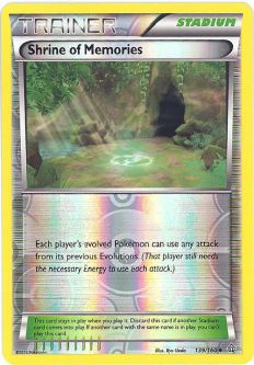 Pokemon Card - XY: Primal Clash 139/160 - SHRINE OF MEMORIES (reverse holo)
