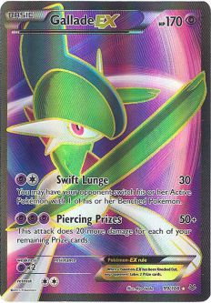 Pokemon Card - XY Roaring Skies 99/108 - GALLADE EX (full art holo)