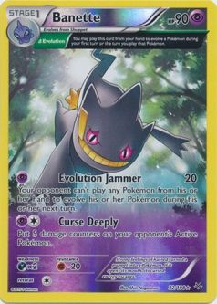 Pokemon Card - XY: Roaring Skies 32/108 - BANETTE (reverse holo)