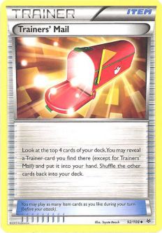 Pokemon Card - XY: Roaring Skies 92/108 - TRAINERS' MAIL (uncommon)