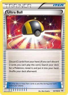 Pokemon Card - XY: Roaring Skies 93/108 - ULTRA BALL (uncommon)