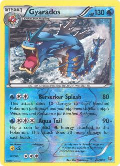 Pokemon Card - XY Ancient Origins 20/98 - GYARADOS (REVERSE holo-foil)