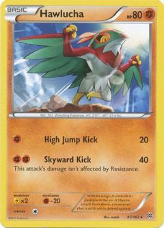 Pokemon Card - XY: BREAKthrough 87/162 - HAWLUCHA (rare)